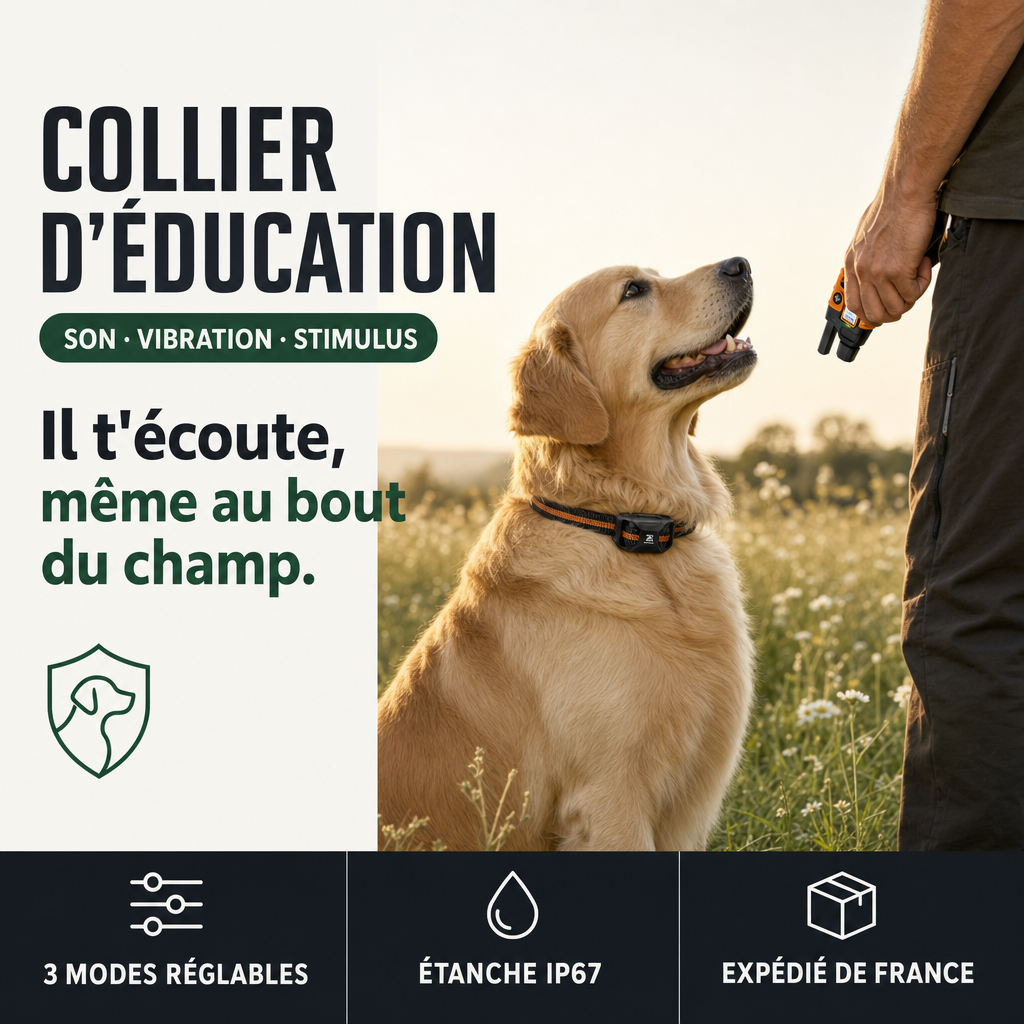 Collier de dressage SecureTouch longue portée